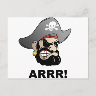 Carte Postale Pirate