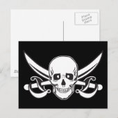 Carte Postale Pirate (Devant / Derrière)