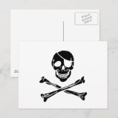Carte Postale Pirate (Devant / Derrière)