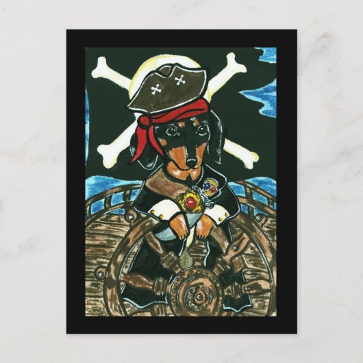 Carte postale pirate (Devant)