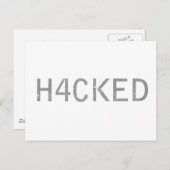 Carte Postale piraté (Devant / Derrière)