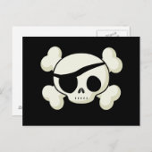 Carte Postale Pirate (Devant / Derrière)
