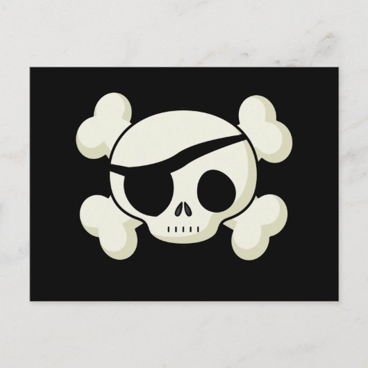 Carte Postale Pirate (Devant)