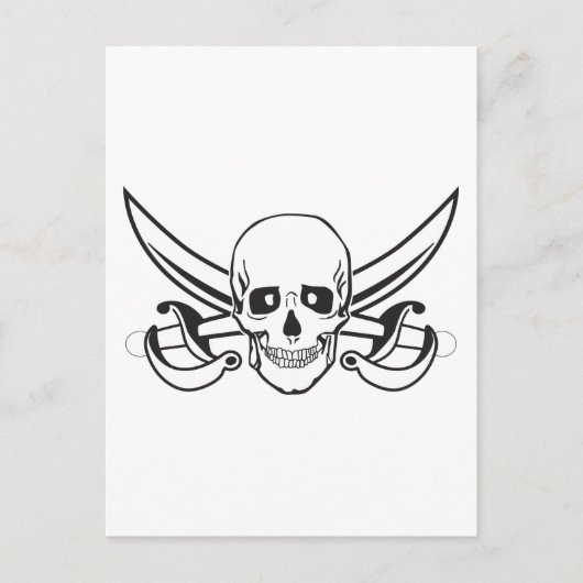 Carte Postale Pirate (Devant)