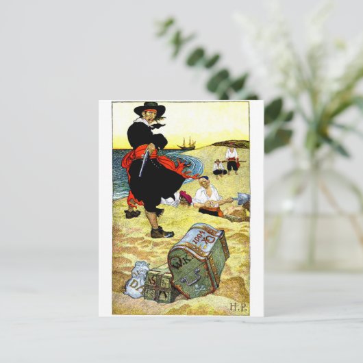 Carte Postale pirate (Debout devant)