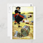 Carte Postale pirate (Devant / Derrière)