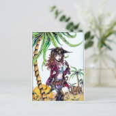 Carte postale Pirate Boty (Debout devant)