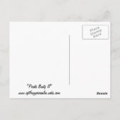 Carte postale Pirate Boty (Dos)