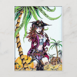 Carte postale Pirate Boty