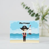 Carte Postale Pirate Boy (Debout devant)