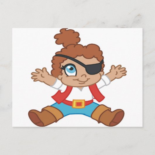 Carte Postale Pirate Boy (Devant)
