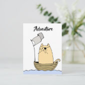 Carte Postale Pirate Cat Adventure (Debout devant)