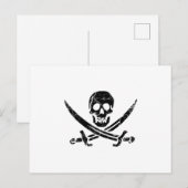 Carte Postale Pirate cross (Devant / Derrière)