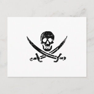 Carte Postale Pirate cross
