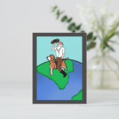 Carte Postale Pirate Darwin (Debout devant)