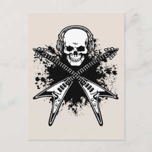 Carte Postale Pirate de musique 3