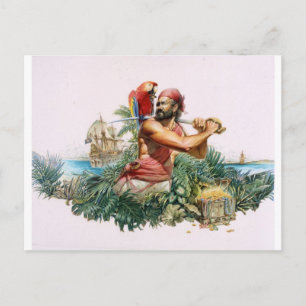 Carte Postale Pirate des Caraïbes