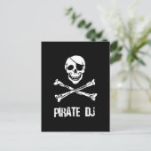 Carte Postale Pirate DJ (Debout devant)
