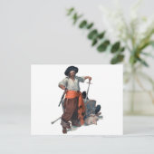 Carte Postale Pirate Et Trésor (Debout devant)