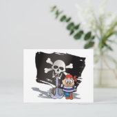 Carte Postale Pirate Kid (Debout devant)