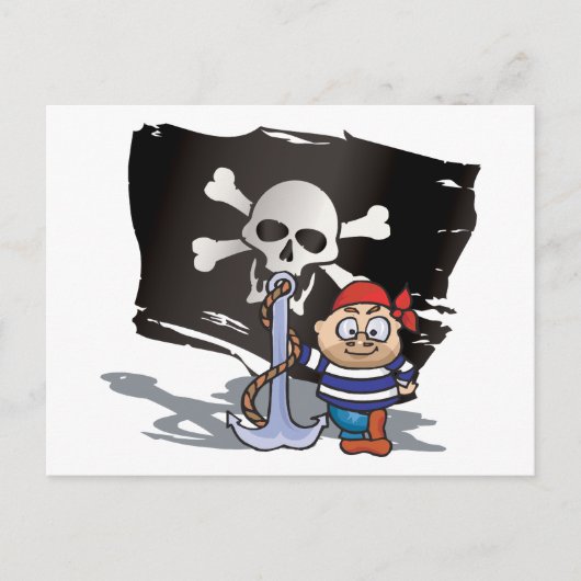 Carte Postale Pirate Kid (Devant)