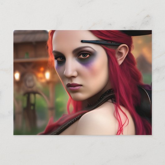 Carte Postale Pirate Lady (Devant)