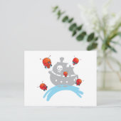 Carte postale Pirate Ladybugs (Debout devant)
