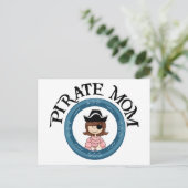 Carte Postale Pirate Maman (Debout devant)
