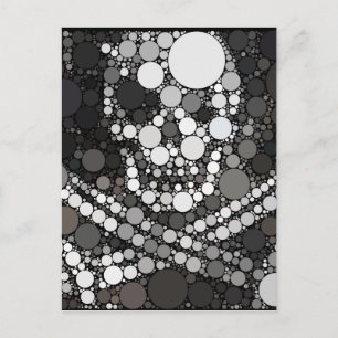 Carte Postale Pirate noir blanc