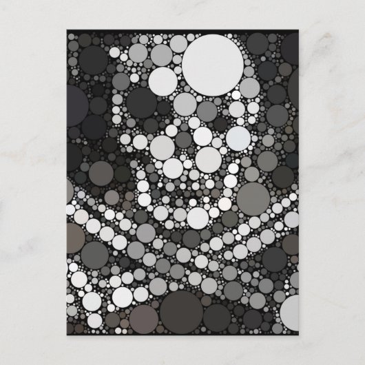 Carte Postale Pirate noir blanc (Devant)
