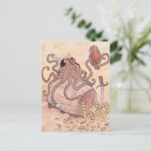 Carte Postale Pirate Octopus (Debout devant)