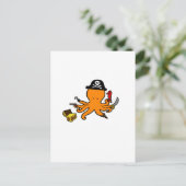 Carte Postale Pirate Octopus (Debout devant)