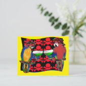 Carte Postale PIRATE Parrots (Debout devant)