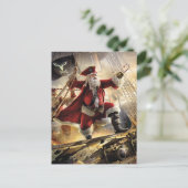 Carte Postale Pirate Père Noël (Debout devant)