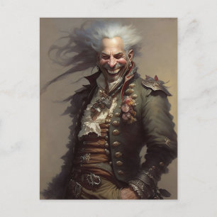 Carte Postale pirate riant