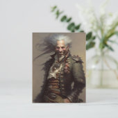 Carte Postale pirate riant (Debout devant)