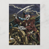 Carte postale Pirate Skeleton (Devant)