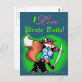Carte postale Pirate Tails (Devant / Derrière)