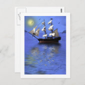 Carte Postale Pirates (Devant / Derrière)