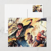 Carte Postale Pirates (Devant / Derrière)
