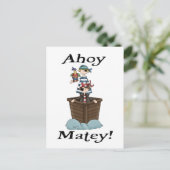 Carte Postale Pirates Ahoy Matey (Debout devant)
