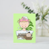 Carte Postale Pirates de baignoire - Chemises et cadeaux blonds  (Debout devant)