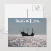 Carte Postale Pirates de Floride (Devant / Derrière)