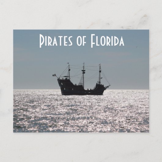 Carte Postale Pirates de Floride (Devant)