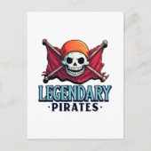Carte Postale Pirates légendaires (Devant)