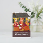 Carte Postale Piring Dance West Sumatra Indonesia Travel (Debout devant)