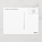 Carte Postale Piroguier Vezo (Dos)