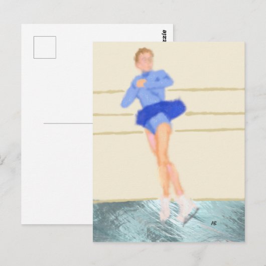 Carte Postale Pirouette, (Devant / Derrière)