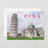 Carte postale Pisa Piazza dei Miracoli (Devant / Derrière)