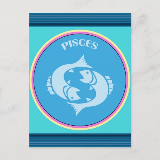 Carte postale Pisces (Devant)